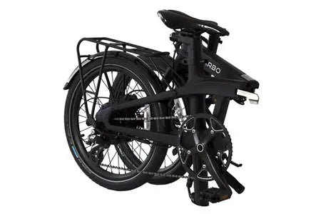 Bicicleta elétrica Carbo Model S 250W PAS 7Ah preta