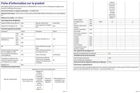 Garrafeira de serviço La Sommeliere LS51.2ZBLACK