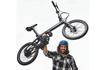 Bicicleta elétrica Carbo Model S 250W PAS 7Ah preta