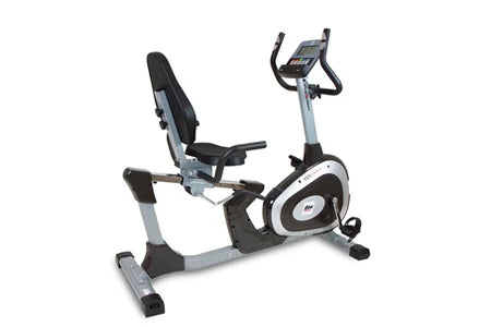 Bicicleta de exercício Proaction, semi-reclinada. Programa de conforto ártico H854B 8 kg. Programas