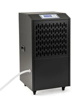 Desumidificador portátil Giantex de 118 litros com mangueira de escoamento, temporizador de 24 horas, preto.