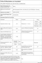 Máquina de secar roupa com bomba de calor Bosch WQG1421SFR SERINITY