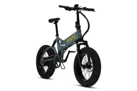 Vélo électrique Mate. Mate X Fatbike Jet Grey