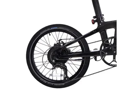 Bicicleta elétrica Carbo Model S 250W PAS 7Ah preta