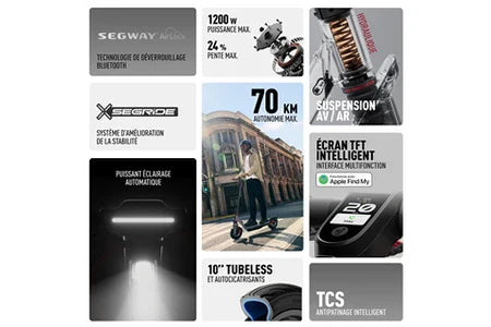 Trotinete elétrica Segway Ninebot F3 Pro E