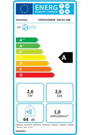 Ar condicionado portátil Electrolux EXP26U339AW