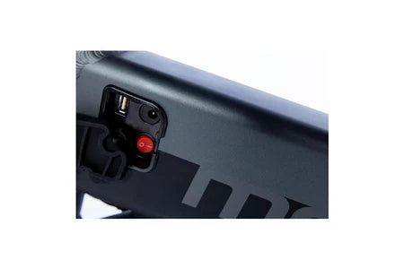 Bicicleta elétrica dobrável urbana Moma Bikes E-18TEEN em alumínio com bateria de iões de lítio SHIMANO 7V 36V 9Ah.