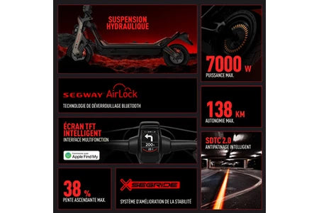 Trotinete elétrica Segway SuperScooter GT3 Pro