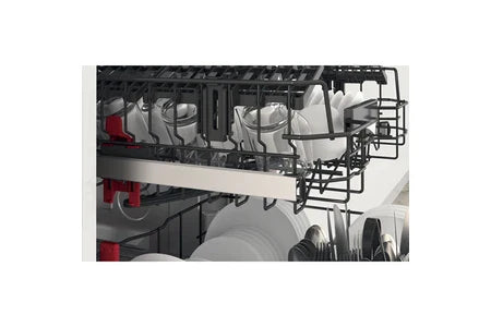 Máquina de lavar loiça de instalação livre Whirlpool WH3FC14BN70X em aço inoxidável