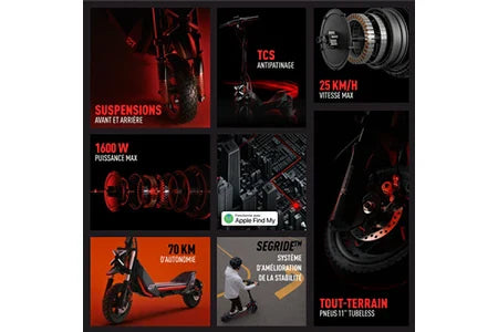 Trotinete elétrica Segway ZT3 Pro E