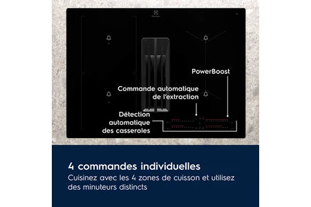 Fogão Electrolux KCC73443 com exaustor integrado + exaustor integrado