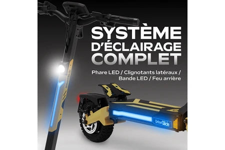 Trotinete elétrica Urbanglide 1000GT 2x2 - 23,2Ah/52V