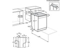 Máquina de lavar loiça de instalação livre Electrolux ESG88600SX