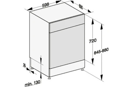 Máquina de lavar loiça de instalação livre Miele G 5812 SC, branca
