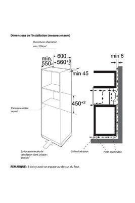 Forno combinado de micro-ondas Thomson TBIC50BX