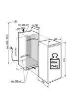 Congelador vertical Liebherr SIFNAD 5188-22 - Encastrado, 178 cm