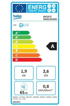 Ar condicionado portátil Beko BP207C