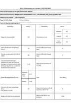 Máquina de secar roupa com bomba de calor Indesit CYSD83DWWFR