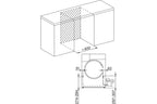 Máquina de secar roupa Miele TSD 643 WP com bomba de calor, 9 kg